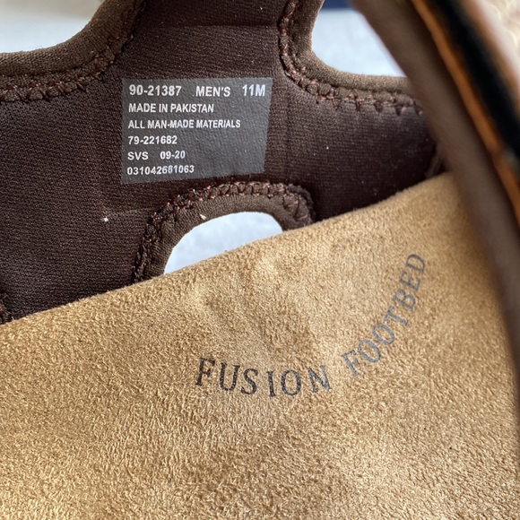 Dockers Men’s NewPage Casual 2 Strap Sandals Sz 11 in Rust - Picture 11 of 16